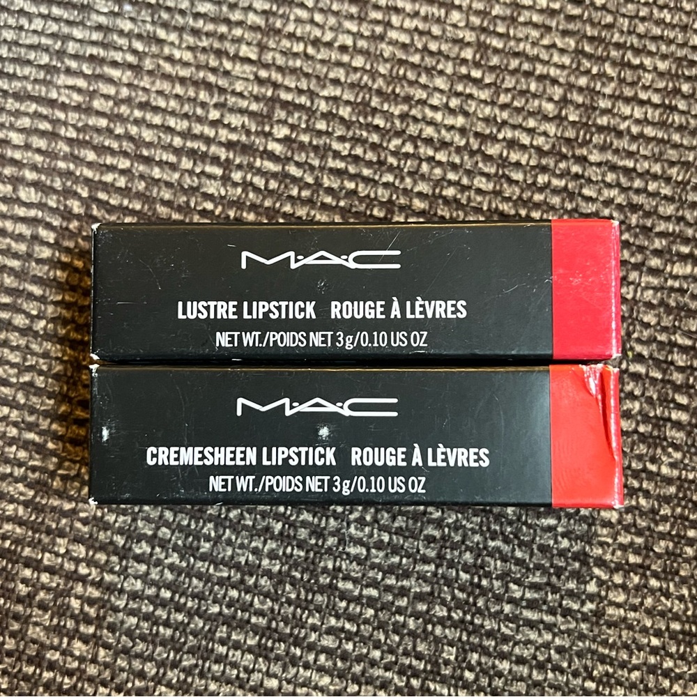 NIB 2pc MAC Lipstick Bundle